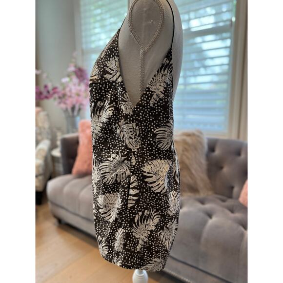 MSRP $230. Farm Rio Cotton Romper w/pockets Size M | SAME DAY SHIP or NEXT DAY - Picture 2 of 7